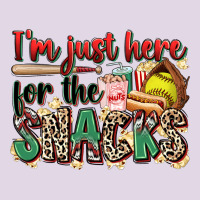 I'm Just Here For The Snacks Softball Classic Tee | Teevron