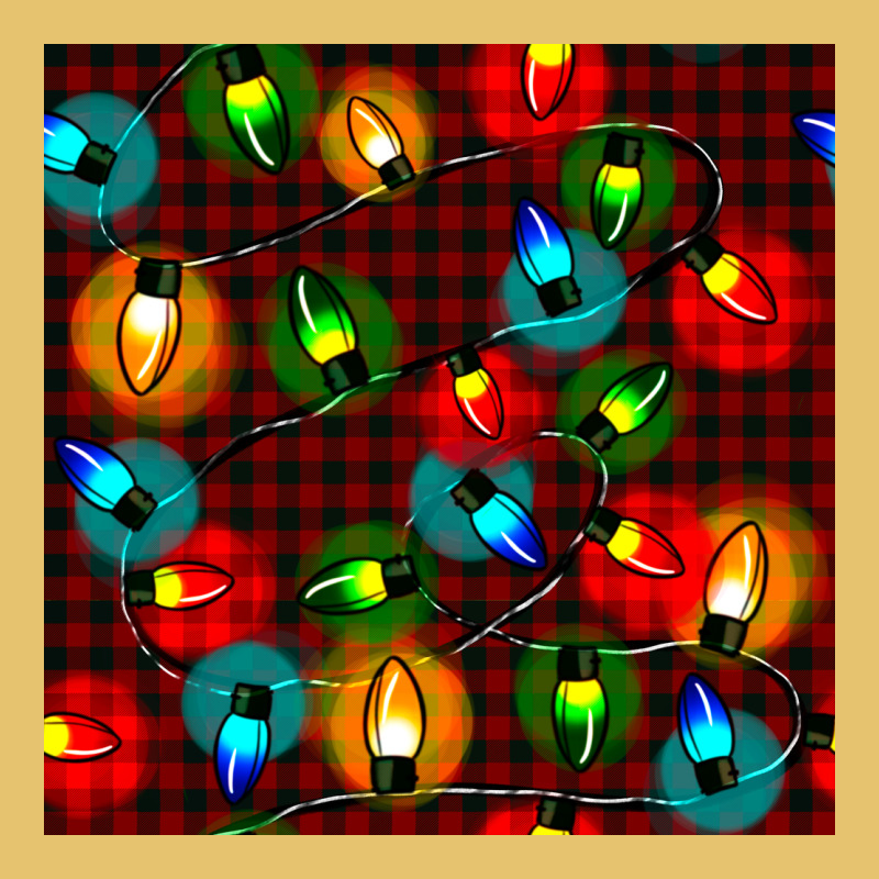 Christmas Lights Seamless Pattern Premium Sweatshirt by BundleAndBundleShop | Teevron