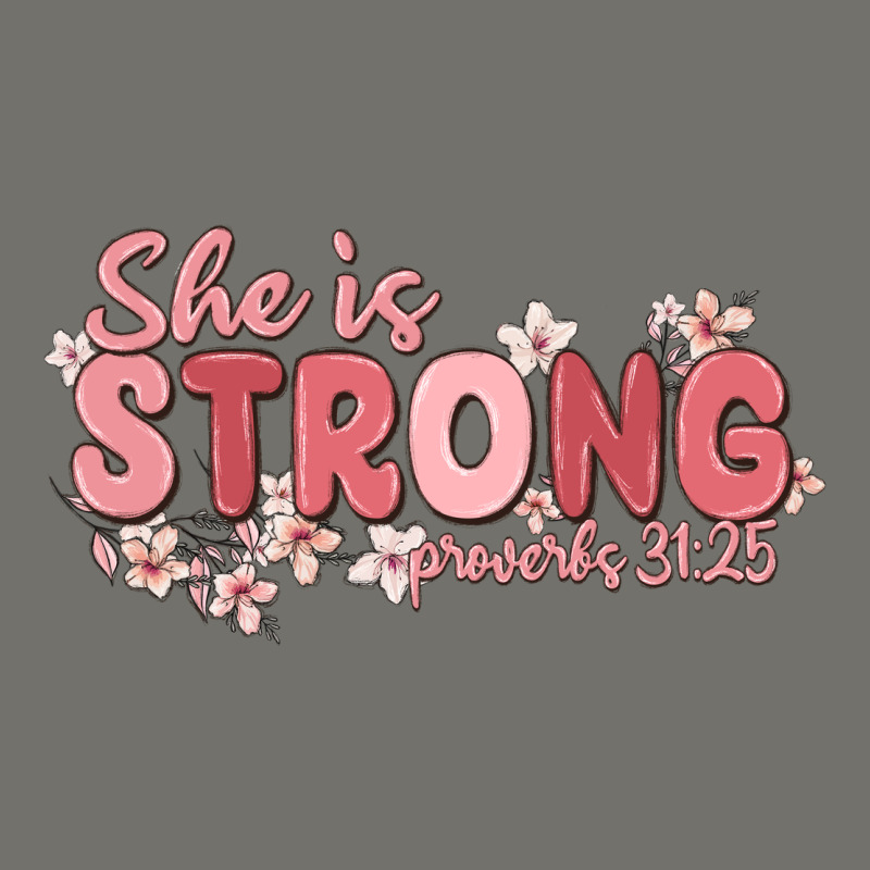 She Is Strong Proverbs 31 25 Premium Hoodie by MaliasSmallBusiness | Teevron