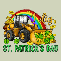 I Dig St Patrick S Day Bulldozer Heavyweight Hoodie | Teevron