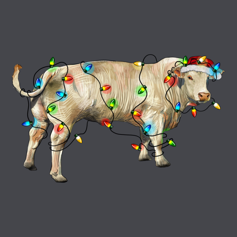 Charolais Bull With Christmas Lights Classic Tee by RanaPortraitStore | Teevron