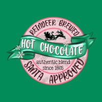 Reindeer Brewed Santa Approved Pink Urban Hoodie | Teevron