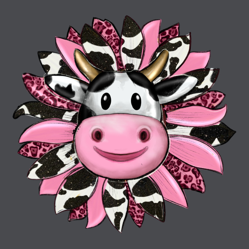 Pink Leopard Sunflower Cow Zipper Hoodie by RanaPortraitStore | Teevron