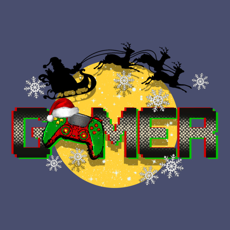 Christmas Gamer Vintage Tee by BarkalooDesign | Teevron