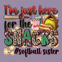 I'm Just Here For The Snacks #softball Sister Classic Tee | Teevron
