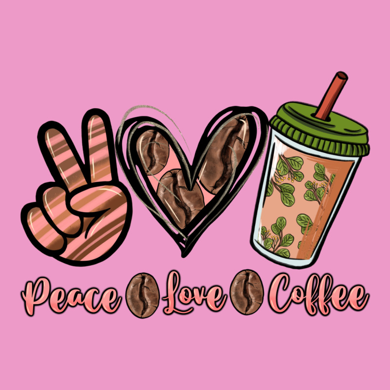 Peace Love Coffee Urban Hoodie by NancyCooperArtShop | Teevron