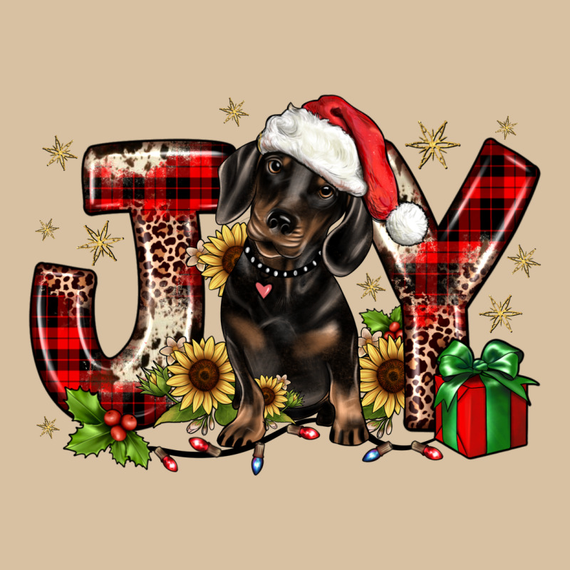 Christmas Joy Dachshund Heavyweight Hoodie by JahusDesignShop | Teevron