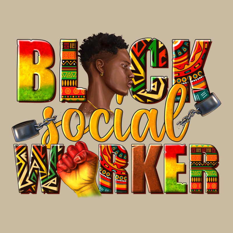 Black Social Worker Long Sleeve Tee by texasbilliewilder | Teevron