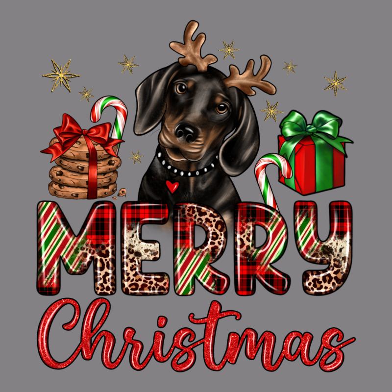 Merry Christmas Dachshund Heavyweight Hoodie by JahusDesignShop | Teevron