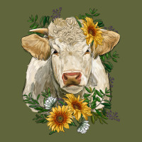 Charolais Cattle With Sunflowers Classic Tee | Teevron