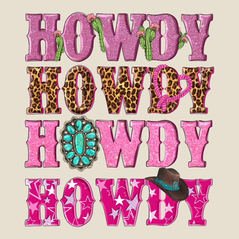 Pink Howdy Howdy Howdy Urban Hoodie by NancyCooperArtShop | Teevron