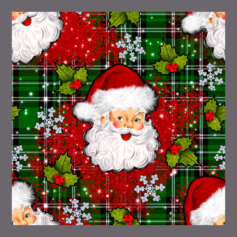 Christmas Santa Claus Seamless Pattern Premium Sweatshirt by BundleAndBundleShop | Teevron