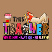 This Teacher Wears Her Heart On Her Sleeve Long Sleeve Tee | Teevron