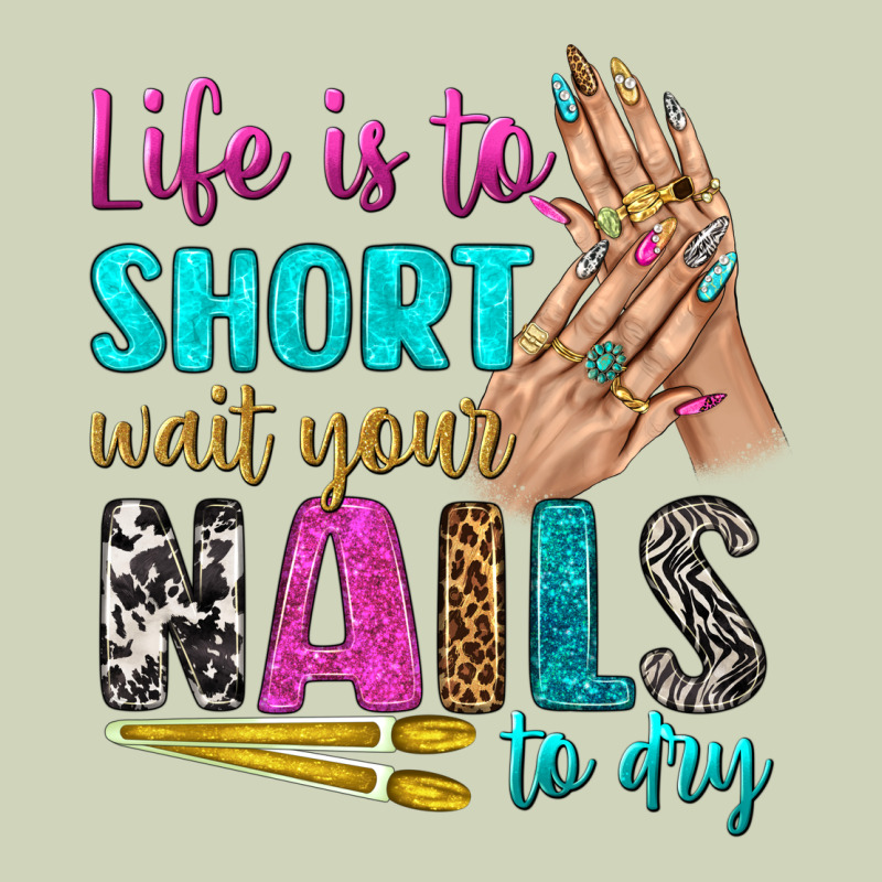 Life Is To Short Wait Your Nails To Dry Bbs Heavyweight Hoodie by BundleAndBundleShop | Teevron