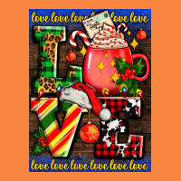 Love Coffee Cup Christmas Premium Sweatshirt | Teevron