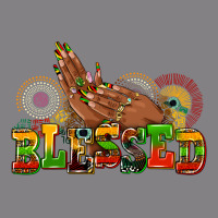 Blessed Afro Woman Hands Heavyweight Hoodie | Teevron