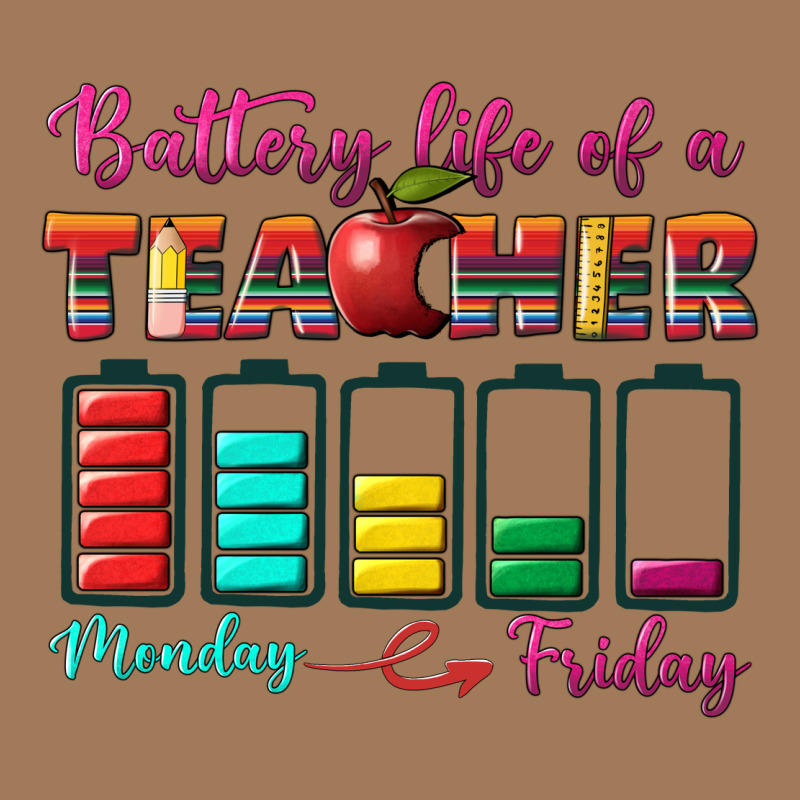 Battery Life Of A Teacher Classic Tee by BundleAndBundleShop | Teevron