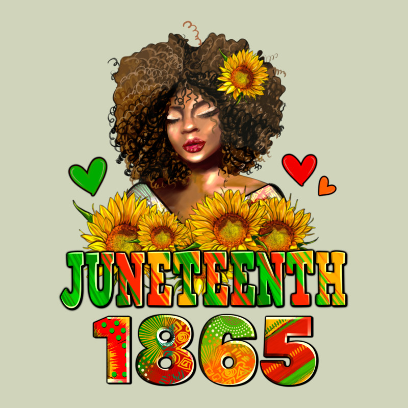 Afro Woman Juneteenth 1865 Heavyweight Hoodie by AdoDesignShop | Teevron