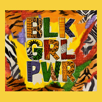 Black Girl Power Tumbler Premium Sweatshirt | Teevron