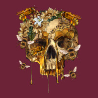 Flower Skeleton Bees Long Sleeve Tee | Teevron