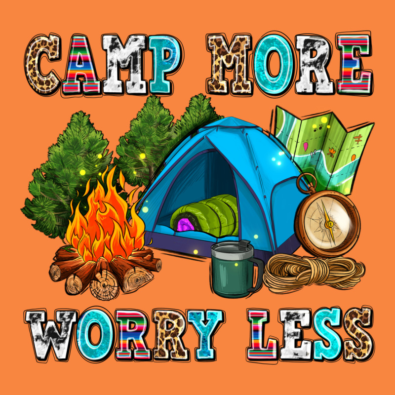 Camp More Worry Less Premium Sweatshirt by AdoDesignShop | Teevron