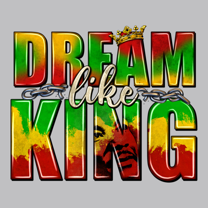 Dream Like King With Crown Long Sleeve Tee by texasbilliewilder | Teevron