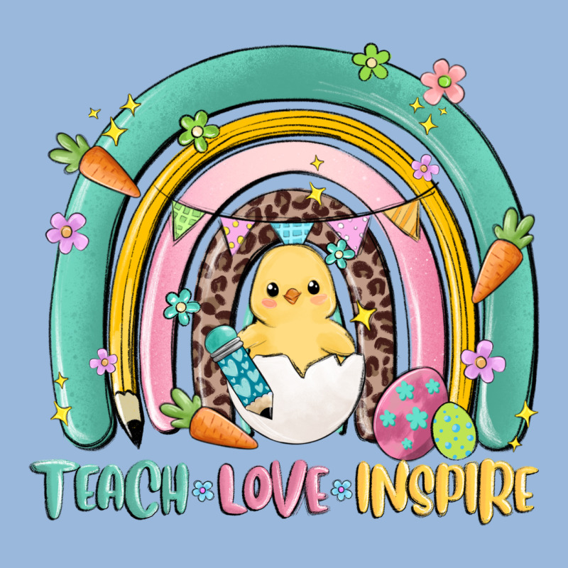 Teach Love Inspire Rainbow Premium Hoodie by MaliasSmallBusiness | Teevron