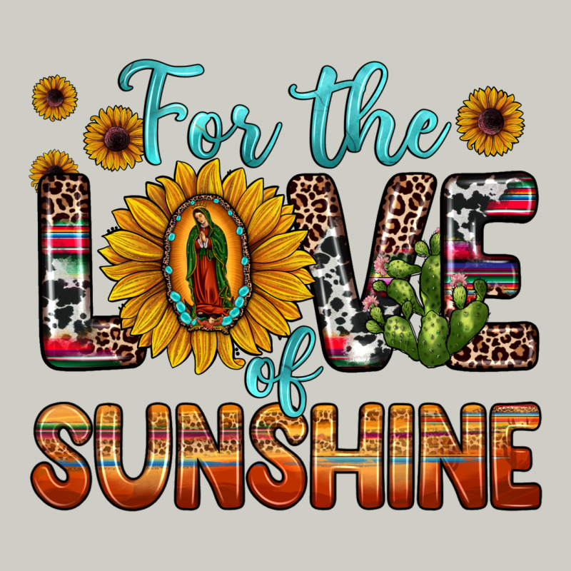 For The Love Of Sunshine Sunflower Our Lady Of Guadalupe Heavyweight Hoodie by JahusDesignShop | Teevron
