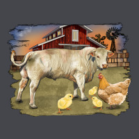 Charolaris Bull And Chicken In Barnyard Classic Tee | Teevron