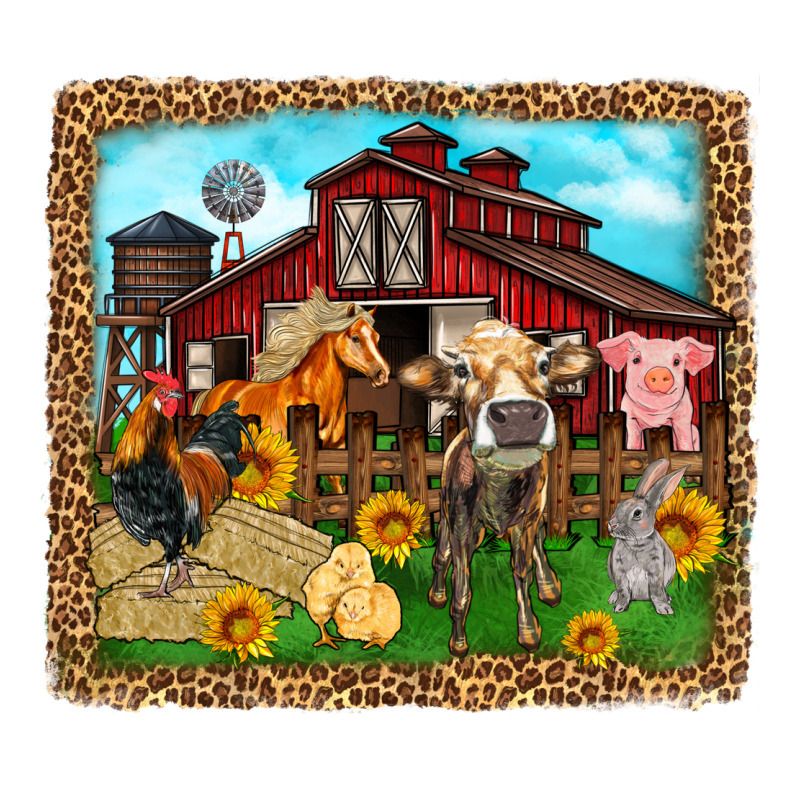 Farm Life Zipper Hoodie by Zillion Design Studio | Teevron