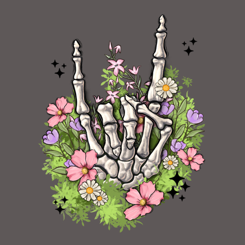 Skeleton Flowers Premium Hoodie by MaliasSmallBusiness | Teevron