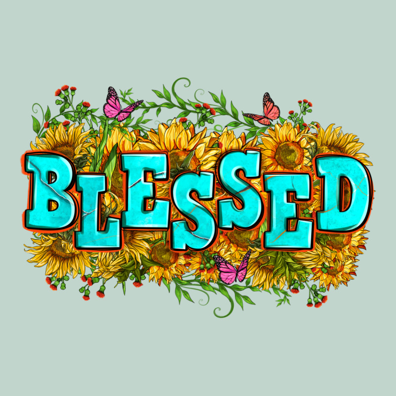Western Blessed Zipper Hoodie by Zillion Design Studio | Teevron