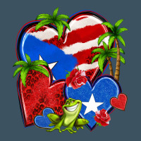Puerto Rico Hearts Urban Hoodie | Teevron