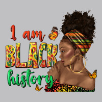 I Am Black History Afro Black Woman Juneteenth Long Sleeve Tee | Teevron