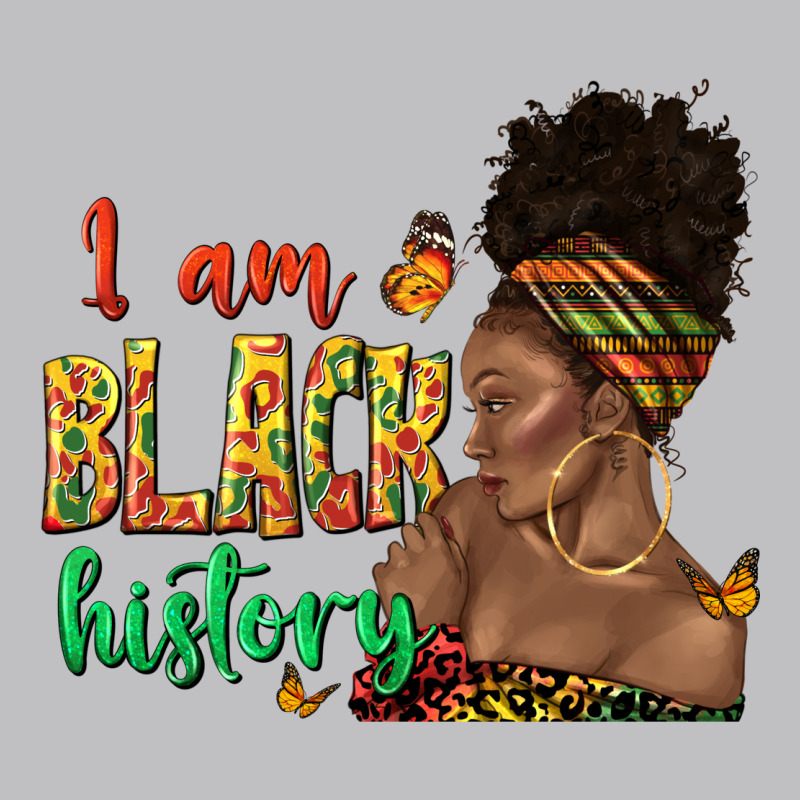 I Am Black History Afro Black Woman Juneteenth Long Sleeve Tee by texasbilliewilder | Teevron