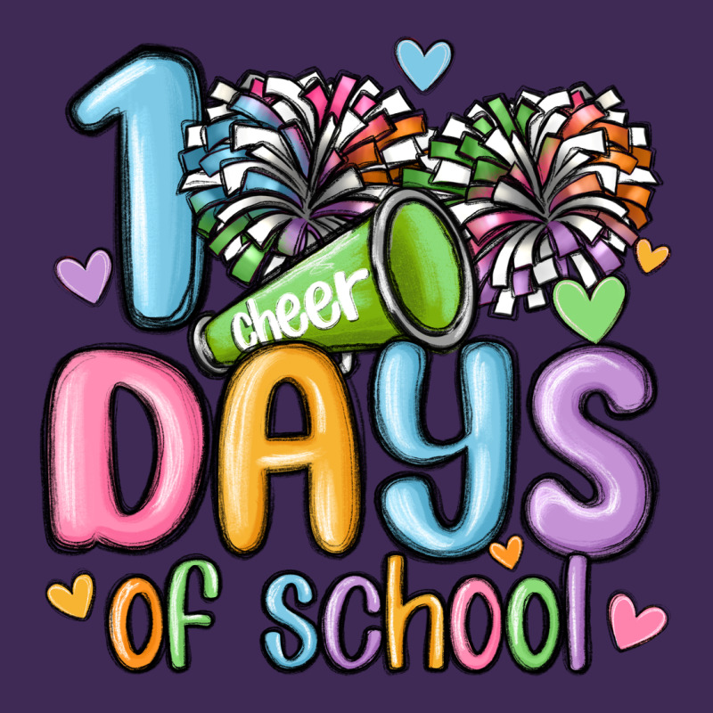100 Days Of School Cheer Premium Hoodie by MaliasSmallBusiness | Teevron