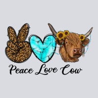 Peace Love Cow Zipper Hoodie | Teevron