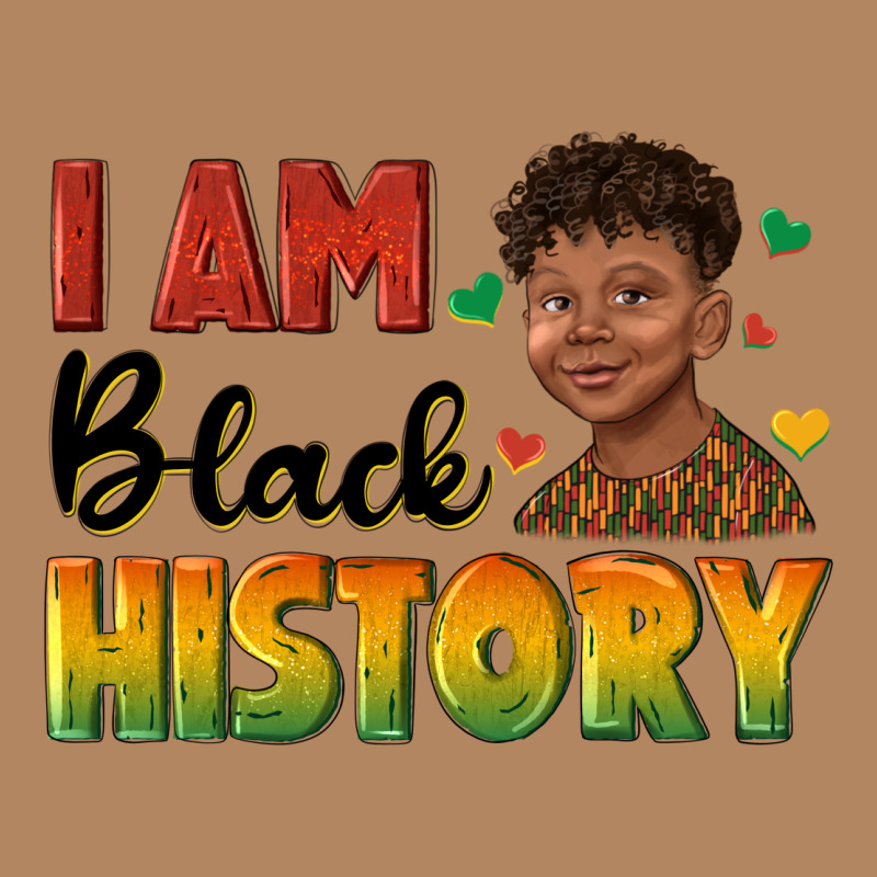 I Am Black History With Afro Black Boy Long Sleeve Tee by texasbilliewilder | Teevron