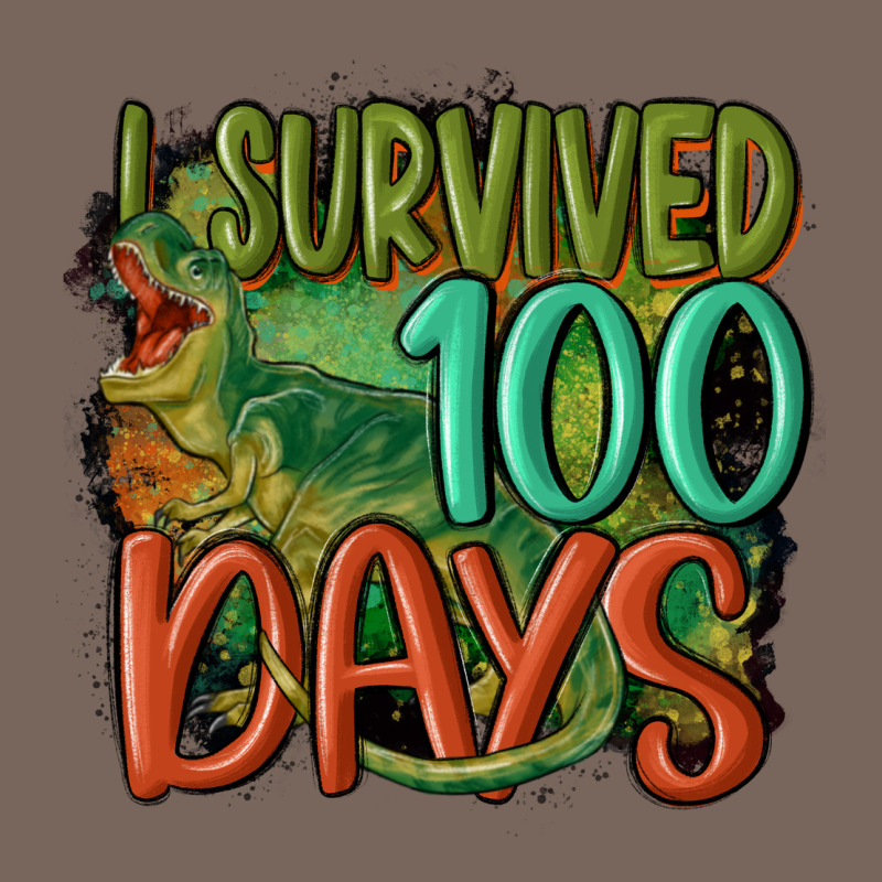 I Survived 100 Days Premium Hoodie by MaliasSmallBusiness | Teevron