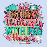 She Works Willingly With Her Hands Urban Hoodie | Teevron