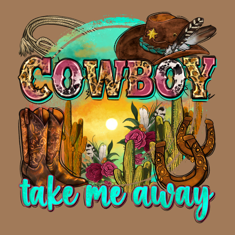 Cowboy Take Me Away Classic Tee by Zillion Design Studio | Teevron