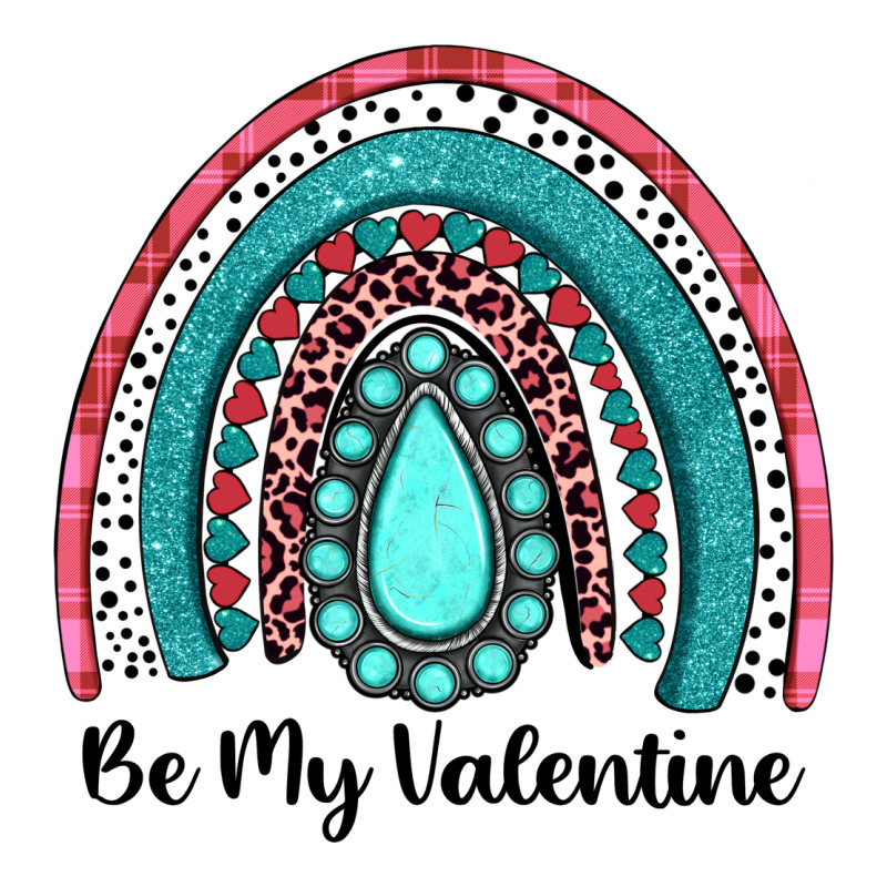 Be My Valentine Gemstone Rainbow Premium Sweatshirt by JahusDesignShop | Teevron