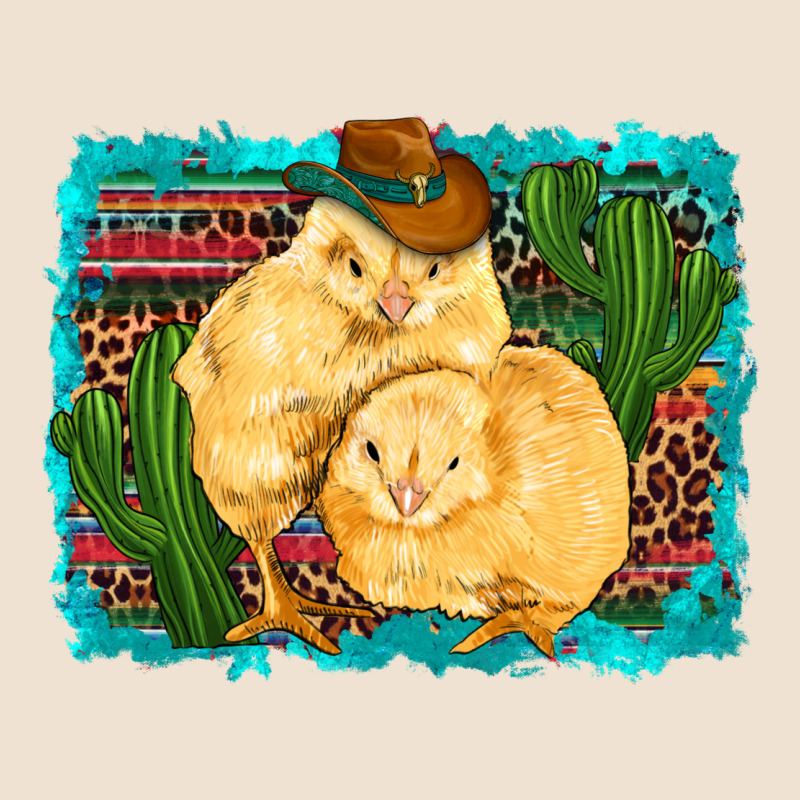 Western Cowboy Chicks Cactus Coop Animals  Leopard Serape Turquoise Urban Heavy Tee by Artiststas | Teevron