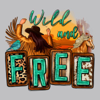 Wild And Free Cowgirl Horse Desert Classic Tee | Teevron
