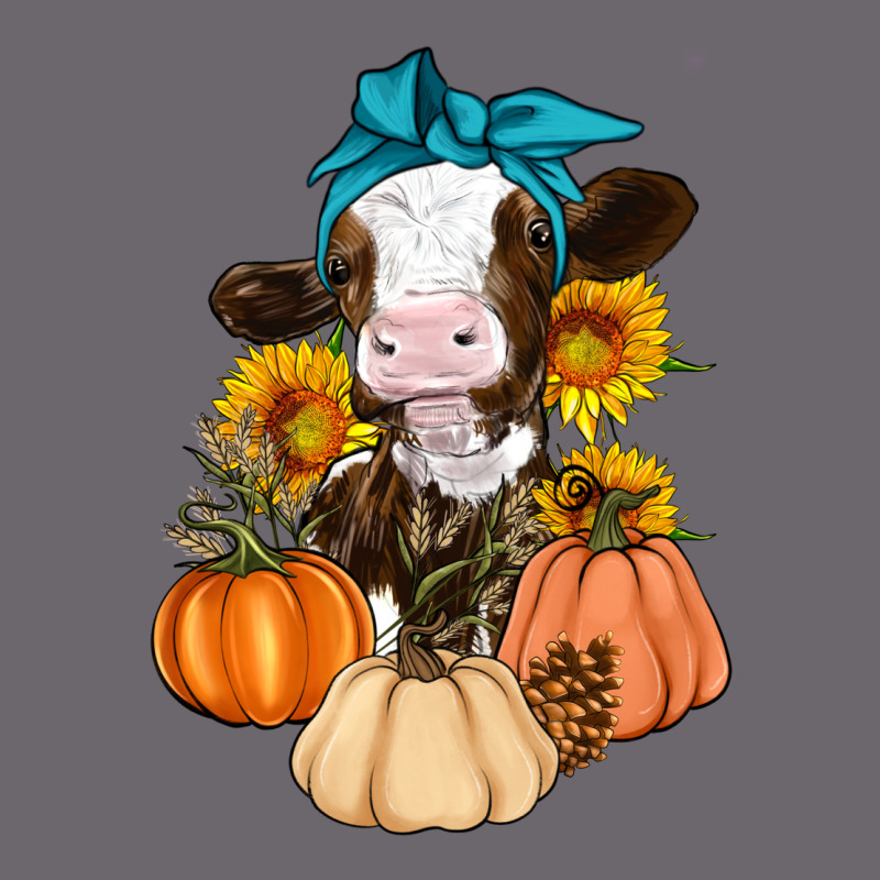 Cow Fall Pumpkin Premium Sweatshirt by Artiststas | Teevron