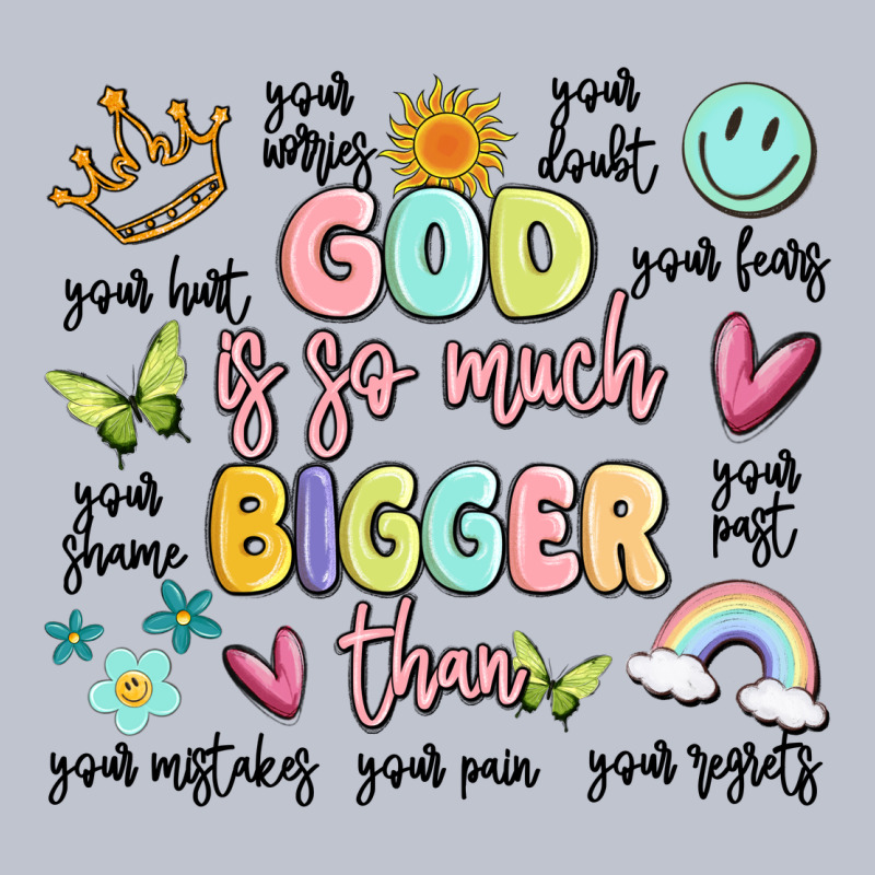 God Is So Much Bigger Than Malia Premium Hoodie by MaliasSmallBusiness | Teevron