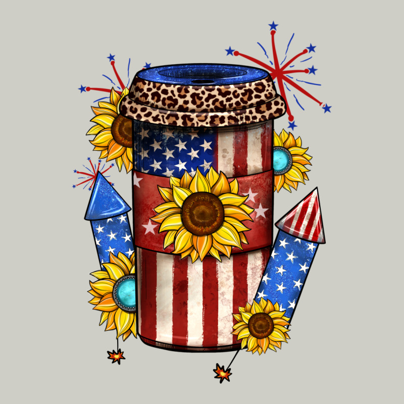 4th Of July Coffee Cup Heavyweight Hoodie by JahusDesignShop | Teevron