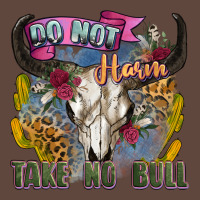 Do Not Harm Take No Bull Cow Skull Classic Tee | Teevron