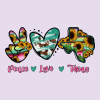 Peace Love Texas Premium Hoodie | Teevron