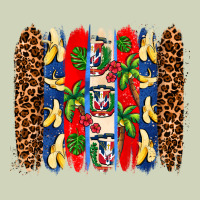 Dominican Republic Brushstrokes Heavyweight Hoodie | Teevron
